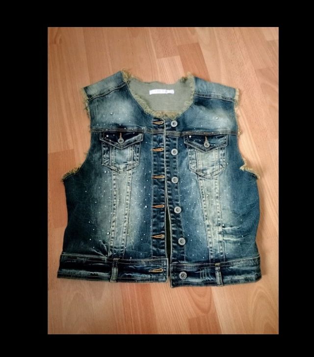 Chaleco vaquero talla M