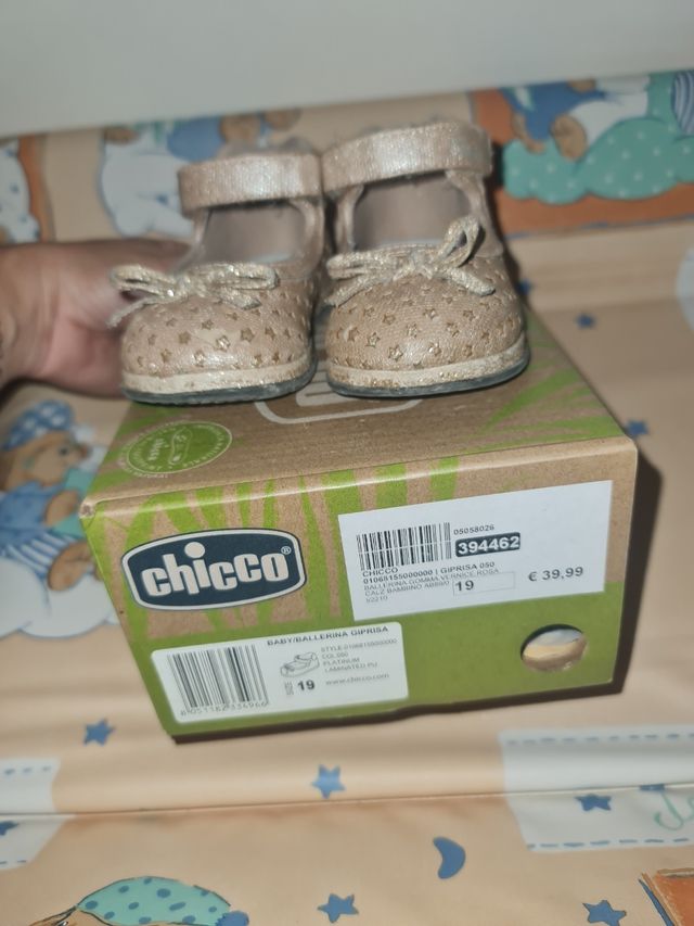 Ballerine Chicco n 19 dorate