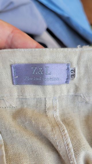 zara hombre Abrigo Sport Lino Beige + pantalones