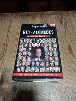 LIBRO REY Y ALCALDES DE ANGEL FONT