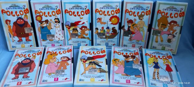 VHS Cartone animato Pollon