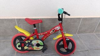 Bicicleta Bing 12" con ruedines