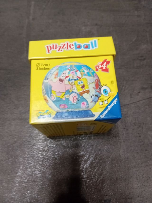 Puzzle 3d Bob esponja