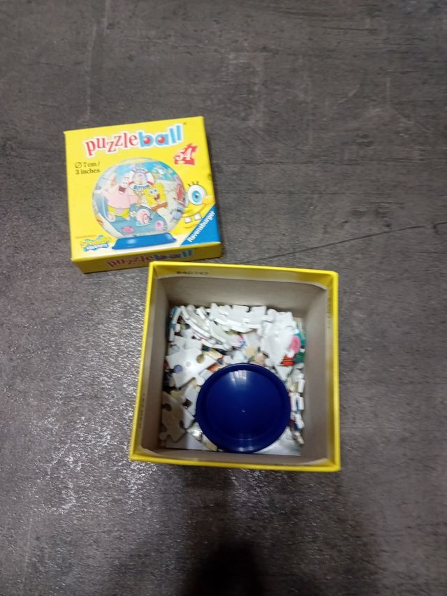 Puzzle 3d Bob esponja