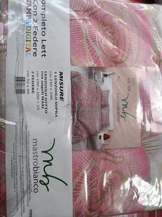 Lenzuola matrimoniali cotone