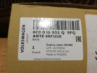 6C0035501Q base de antena de radio SEAT IBIZA V 20