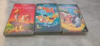 Películas de Disney VHS 