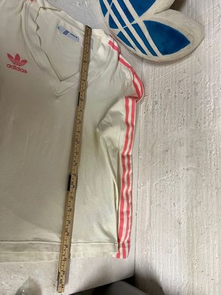 Camiseta Adidas manga larga rosa talla.m