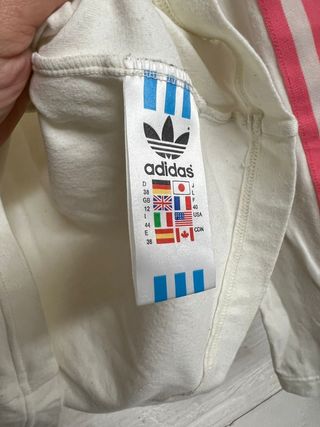 Camiseta Adidas manga larga rosa talla.m