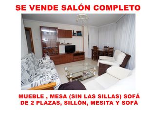 Salón completo, mesa, sofas