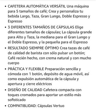 Cafetera De'Longhi nueva