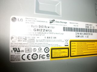 Grabador de DVD LG Interno 22x IDE