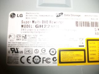 Grabador de DVD LG Interno 22x IDE