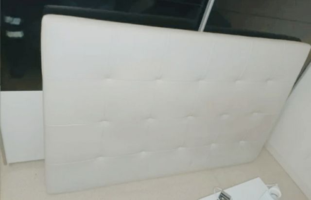 CABEZAL DE PIEL BLANCO