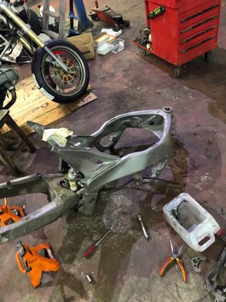 chasis yamaha fzr1000 genesis
