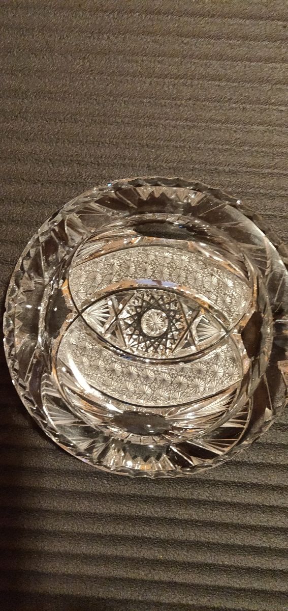 Posacenere in cristallo