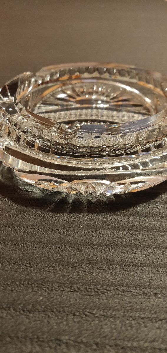 Posacenere in cristallo