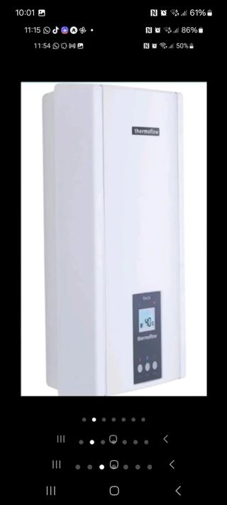 Calentador electrónico