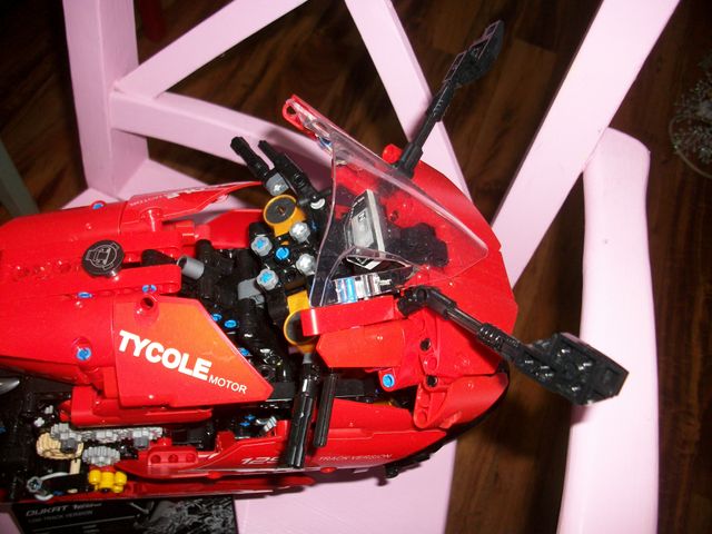 Moto de bloques de construcción, Tipo lego. 1809 P