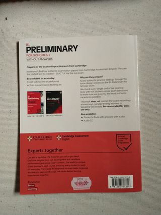 B1 Preliminary Cambridge