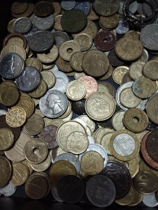 Monedas , antiguas .