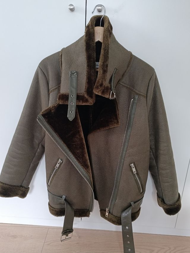 Caradora de estilo biker doble faz