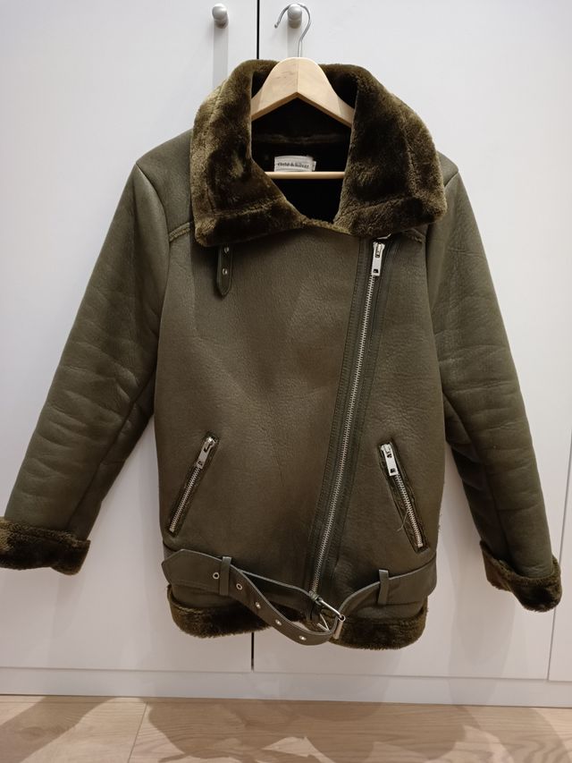 Caradora de estilo biker doble faz