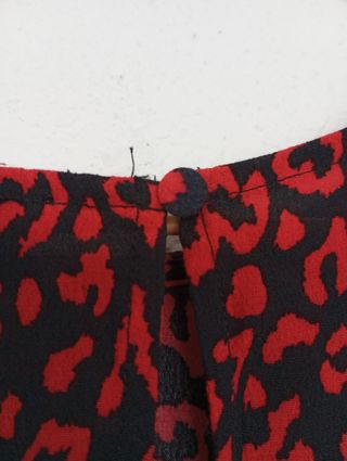 VESTIDO HOLGADO LARGO ANIMAL PRINT ZARA T.S