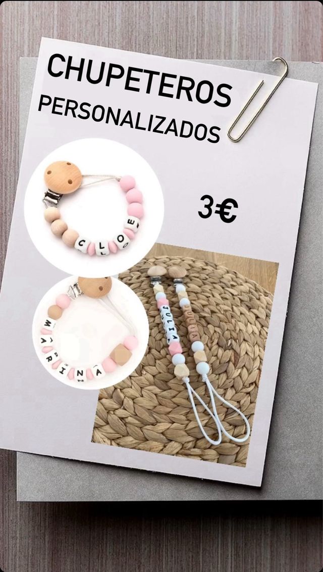 Chupetero personalizado
