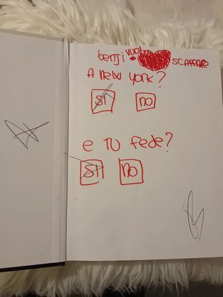 Libro autografato Benji & Fede , Rizzoli Prima ed.