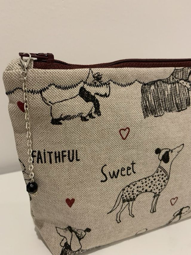 Coppia di necessaire fantasia cani