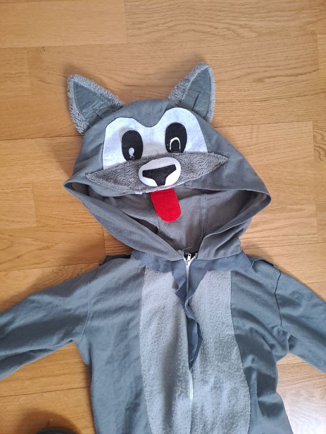 Disfraz perro lobo 5 años