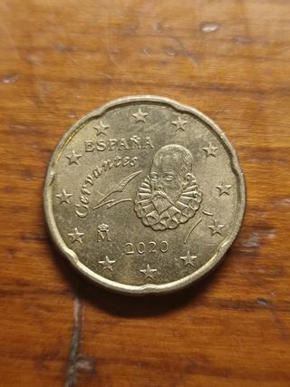 20 centimos 2020 España,fallos
