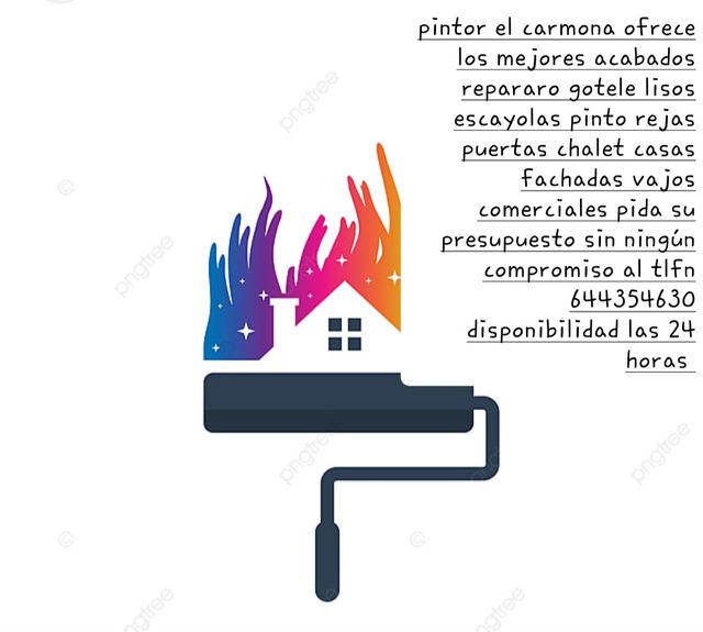 Pintor el carmona mejorará. cualquier presupuesto