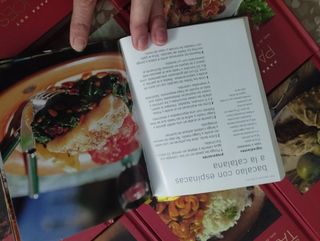 Colección libros de bolsillo de cocina