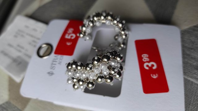 Pendientes multiperla Stradivarius