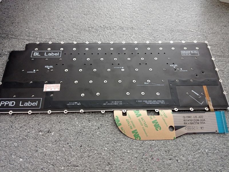 Teclado retroiluminado Dell Precision afbeelding 4