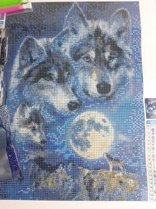 Diamond Painting 30X40, kit completo