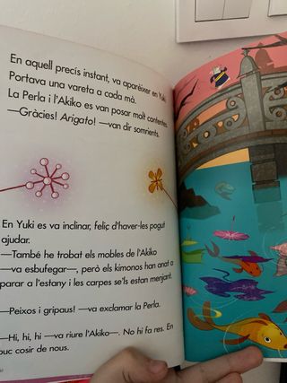 Libro “La perla i la fada dels cirerers”