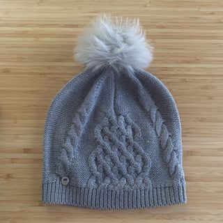 Gorro y guantes lana gris UGG