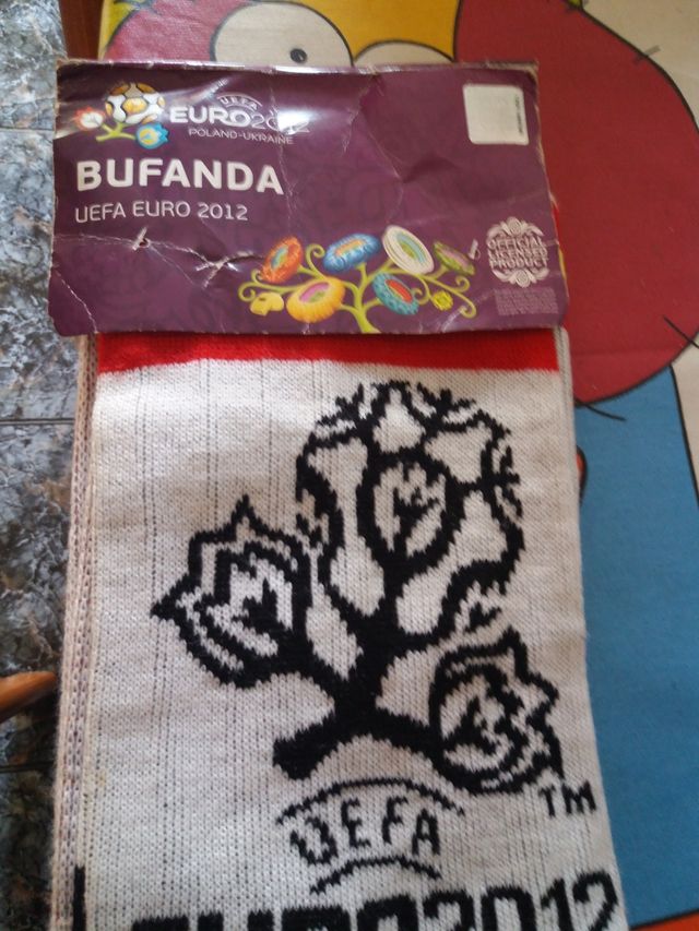 bufanda de futbol