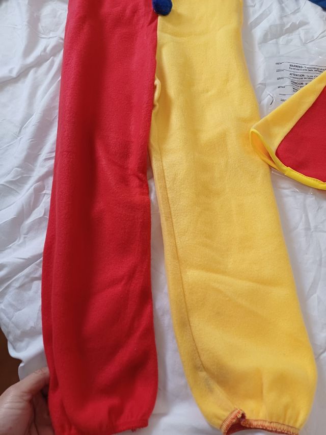 Dizfraz payaso talla 5/6años 10€