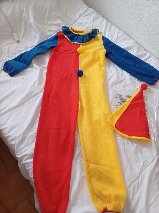 Dizfraz payaso talla 5/6años 10€