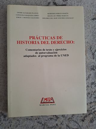 Prácticas de historia del derecho 