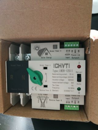 Interruptor de transferencia automatica