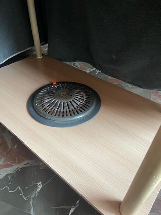 Mesa camilla rectangular