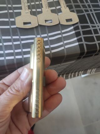 Cilindro, cerradura seguridad ,bombim