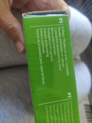 Cilindro, cerradura seguridad ,bombim