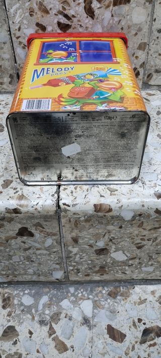 Chupa Chups caja chapa expositor vintage