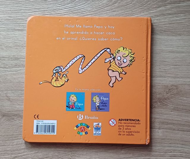 Libro Pepo y su orinal